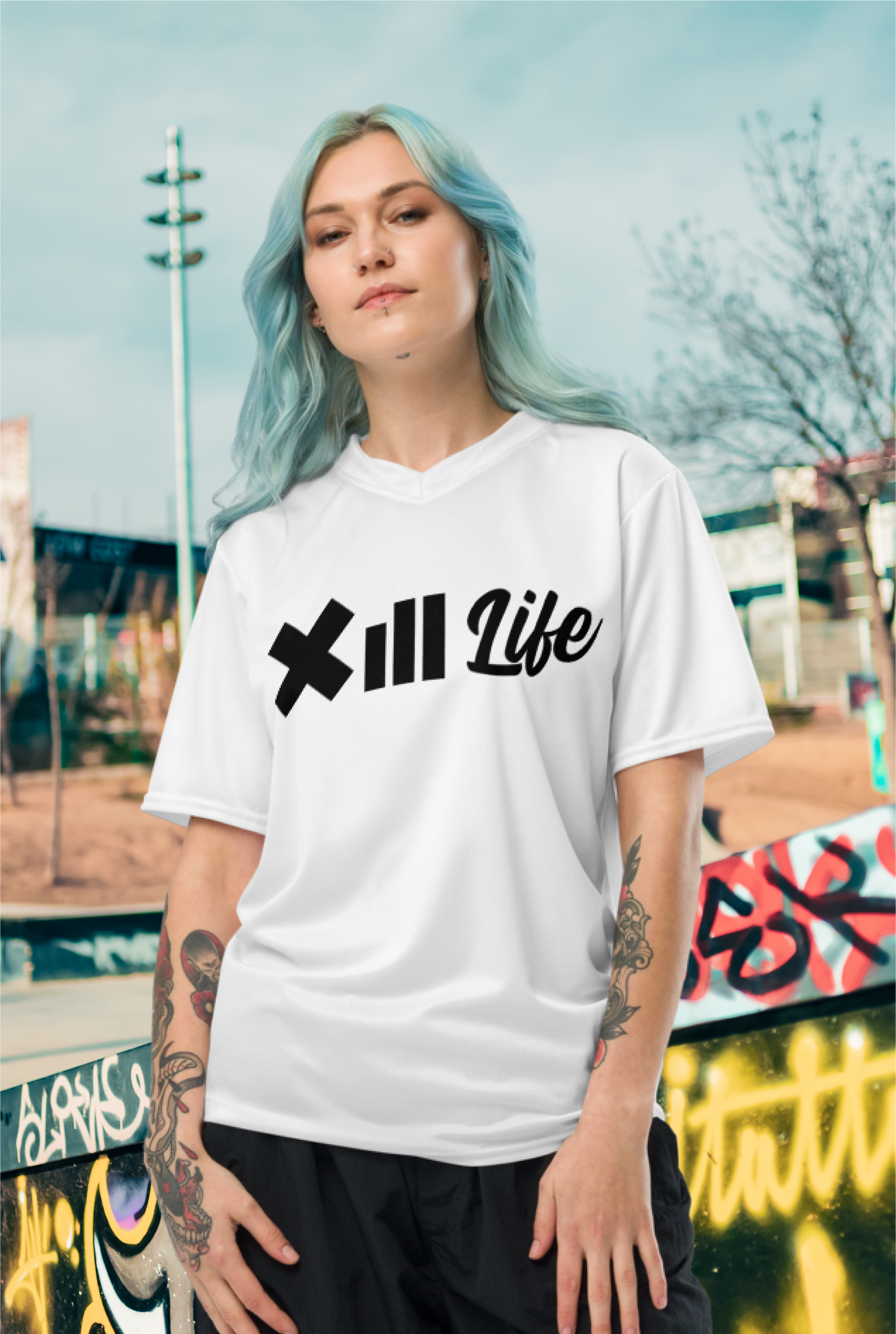 Xill Life™ White T-Shirt